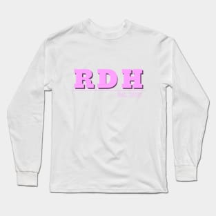 Pink RDH Long Sleeve T-Shirt